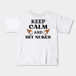 Keep Calm And Hit Nukes Kids T-Shirt